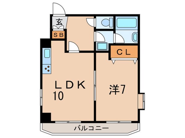 イチフジビルの物件間取画像